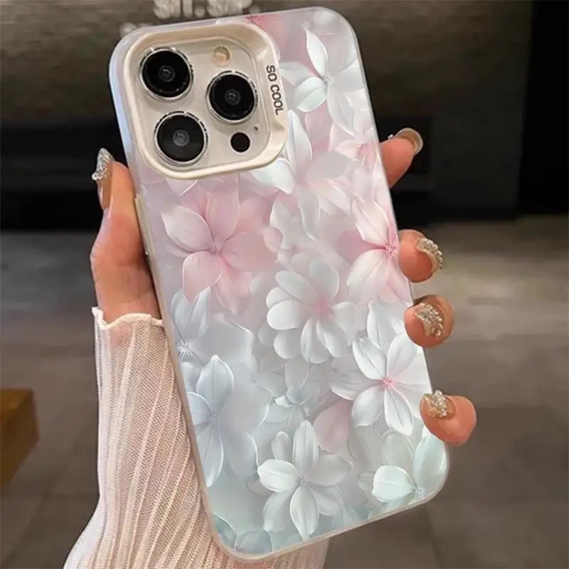 Pink Flower Case for iPhone 15 - огляд і ціна Screen Protectors