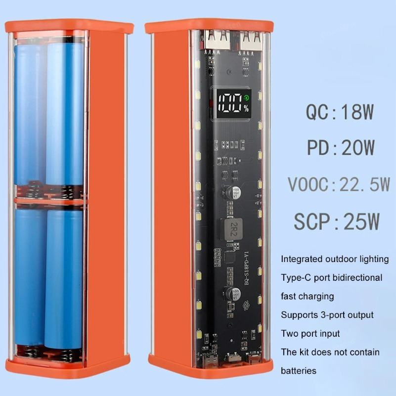 18650 Power Bank Case USB C Mi - огляд і ціна Power Banks