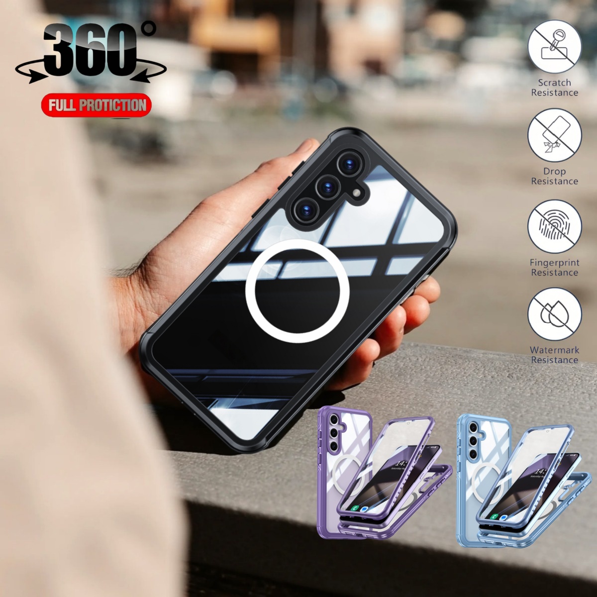 360° Full Body protect Case Fo - огляд і ціна Heavy Duty 360 Full Body Protective Case