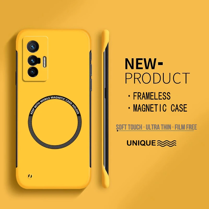 Ultra Thin Hard PC Magnetic Fr - огляд і ціна Ultra Thin Frameless Phone Cover