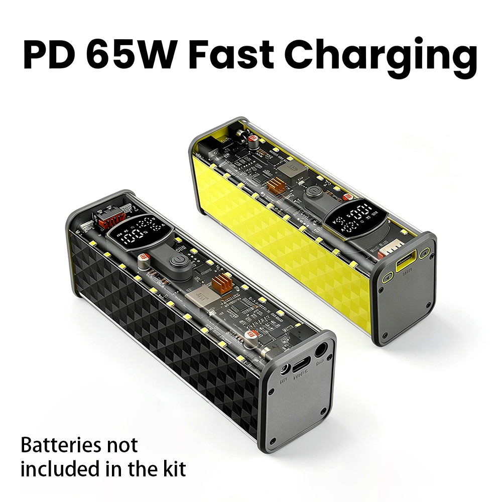 PD 65W Power Bank DIY Case 8x1 - огляд і ціна Power Banks