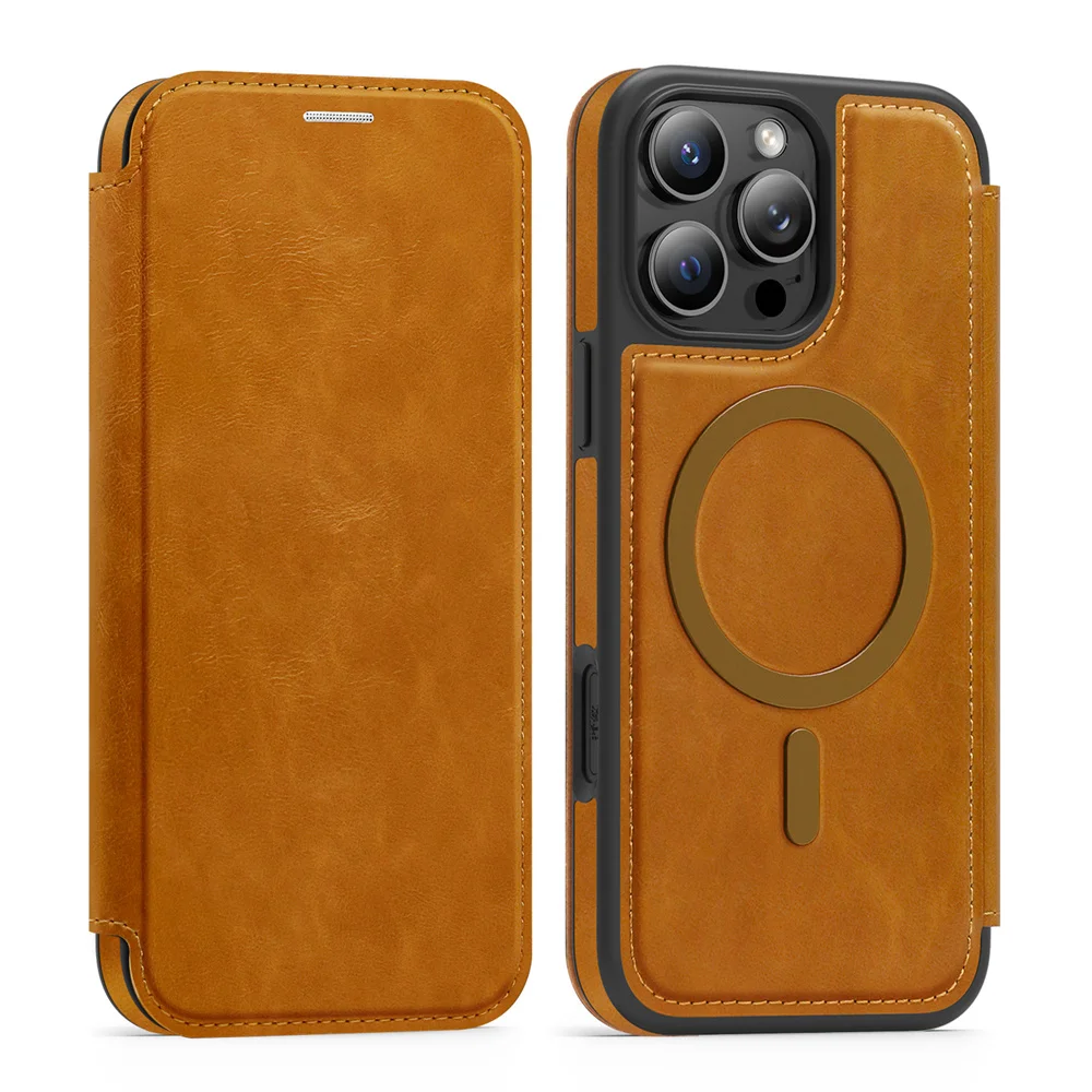 Magnetic Flip Leather Phone Ca - огляд і ціна Leather Wallet Card Holder Phone Cover